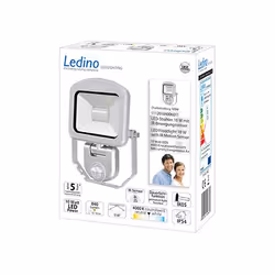 Ledino Charlottenburg 10SNI 10 W LED Argent F
