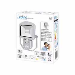 Ledino Charlottenburg 10SCI 10 W LED Argent F