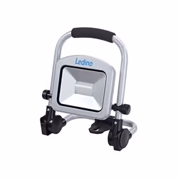 Ledino 20B, 20 W, LED, 1 ampoule(s), Noir, Argent, 6500 K, 1800 lm
