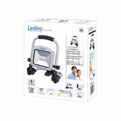 Ledino 20B 20 W LED Noir, Argent F