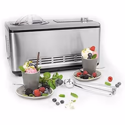 Caso - turbine à glaces 2l 180w inox - 3298