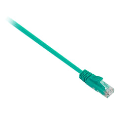 V7 Câble RJ45 Cat6 non blindé (UTP) RJ45 mâle vers RJ45 mâle, vert 2m 6.6ft