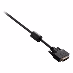 V7 Câble vidéo DVI-D mâle vers DVI-D mâle, noir 3m 10ft, 3 m, DVI-D, DVI-D, Mâle, Mâle, Noir