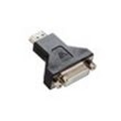 V7 DVI-D to HDMI Adapter F/M - Schwarz