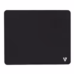 V7 Tapis pour souris - Noir, Noir, Monochromatique, Pull-over, Base antidérapante