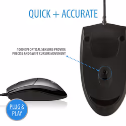 V7 Souris USB à LED optique - Vue supplémentaire 9