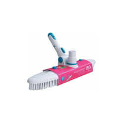 Brosse De Parois Et Fond Piscine - Aspirante Avec Connecteur Tuyau Flottant 38Mm - Grande Largeur 51Cm - Poils Extra Souples - Easy Clip - Gamme Edg
