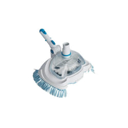 Aqualux - Balai Ovale Aspirant Avec Prefiltre Intégré Pour Piscine - Brosses Laterales - Poignée Orientable 3 Positions 0° 45° 90°