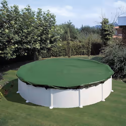Couverture protection hivernage pour piscine hors sol acier diamètre 450m - AQUALUX - Ronde