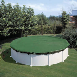 Couverture protection hivernage pour piscine hors sol acier diamètre 450m - AQUALUX - Ronde