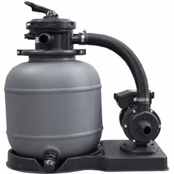 Groupe de filtration pour piscine 20 à 40 m³ Ce groupe de filtration piscine est la solution idéale pour assurer une eau clai ...