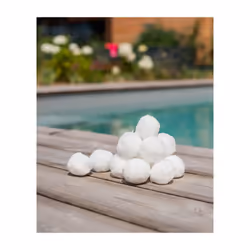 Les balles filtrantes de la marque Summer Fun remplacent la cartouche de sable ou le sable filtrant conventionnel dans votre ...