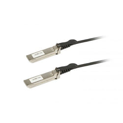 ALLNET SFP+/SFP+, 10Gbit, 0.5m câble de fibre optique Noir, Argent