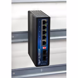 ALLNET 134037, Non-géré, Gigabit Ethernet (10/100/1000), Full duplex, Connexion Ethernet, supportant l'alimentation via ce po ...