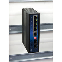 ALLNET 134037 Non-géré Gigabit Ethernet (10/100/1000) Connexion Ethernet, supportant l'alimentation via ce port (PoE) Noir