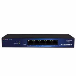 ALLNET ALL-SG8245PM commutateur réseau Géré L2 Gigabit Ethernet (10/100/1000) Connexion Ethernet, supportant l'alimentation via ce port (PoE) Noir