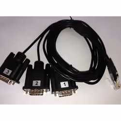 ALLNET ALL4500_COM, Noir, DB-9, Mâle, Mâle, Allnet ALL4500, ALL3500, ALL3691, ALL3692, ALL3693, ALL5002Eval, ALL5003Eval, 1 p ...