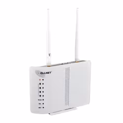 ALLNET ALL-WR02400N, Wi-Fi 4 (802.11n), Ethernet/LAN, ADSL2+, Blanc