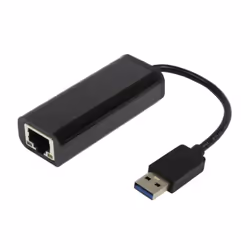 ALLNET ALL0173Gv2, USB Type-A 3.0, RJ-45, Noir