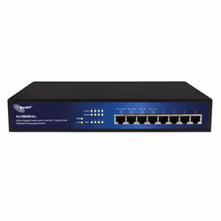 ALLNET ALL8804POE+, Non-géré, L2, Gigabit Ethernet (10/100/1000), Connexion Ethernet, supportant l'alimentation via ce port ( ...