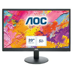 AOC 70 Series E2070SWN LED display 19.5" HD+ Noir