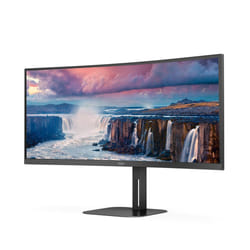 AOC V5 CU34V5C/BK LED display 34" Wide Quad HD Noir