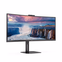 AOC V5 CU34V5CW/BK LED display 34" Quad HD Noir - Vue supplémentaire 4