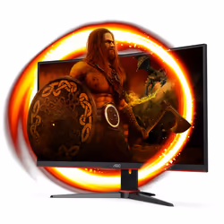 AOC G2 C27G2E/BK écran plat de PC 27" Noir, Rouge