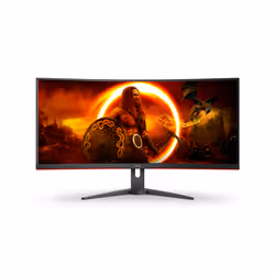 AOC G2 CU34G2XE/BK écran plat de PC 34" Noir, Rouge