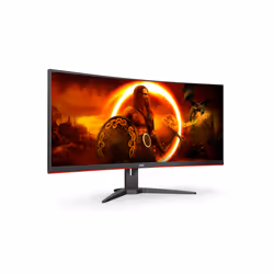 AOC G2 CU34G2XE/BK écran plat de PC 34" Noir, Rouge