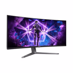 AOC AGON PRO AG346UCD écran plat de PC 34" Wide Quad HD QDOLED Noir, Gris