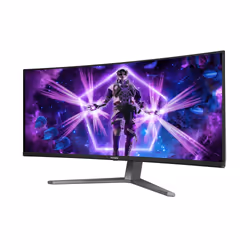 AOC AGON PRO AG346UCD écran plat de PC 34" Wide Quad HD QDOLED Noir, Gris