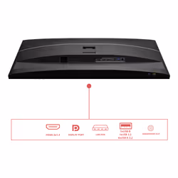 AOC E4 Q32E4U écran plat de PC 80 cm (31.5") Quad HD LED Noir - Vue supplémentaire 4