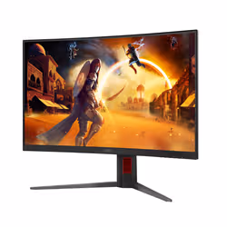 AOC G4 C32G4Z écran plat de PC 80 cm (31.5") 1920 x 1080 pixels Noir, Rouge - Vue supplémentaire 6