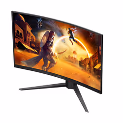 AOC G4 C32G4Z écran plat de PC 80 cm (31.5") 1920 x 1080 pixels Noir, Rouge - Vue supplémentaire 8