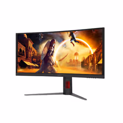 AOC G4 34" CU34G4CA écran plat de PC 34" Noir, Rouge - Vue supplémentaire 8