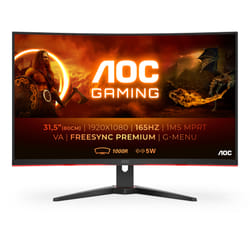 AOC G2 C32G2AE/BK LED display 31.5" Full HD Noir, Rouge