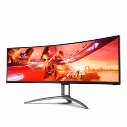 AOC B2 AG493UCX2 écran plat de PC 124 cm (48.8") Quad HD LED Noir - Vue supplémentaire 4