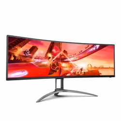 AOC B2 AG493UCX2 écran plat de PC 124 cm (48.8") Quad HD LED Noir - Vue supplémentaire 5