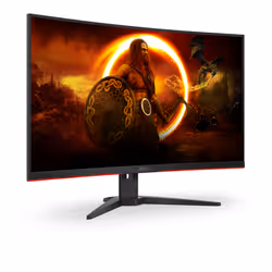 AOC G2 CQ32G2SE/BK LED display 80 cm (31.5") 2K Ultra HD Noir, Rouge - Vue supplémentaire 5