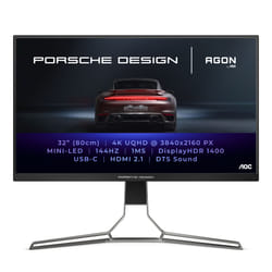 AOC Porsche PD32M LED display 31.5" 4K Ultra HD LCD Noir, Gris
