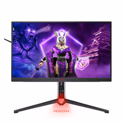 AOC AG274QXM écran plat de PC 27" Quad HD LED Noir, Rouge