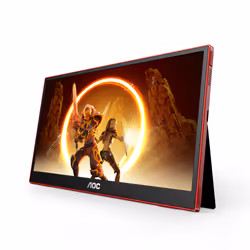 AOC 16G3 écran plat de PC 15.6" Noir, Rouge - Vue supplémentaire 15