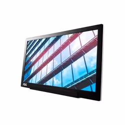 AOC 01 Series I1601P écran plat de PC 15.6" Full HD LED Argent, Noir - Vue supplémentaire 4