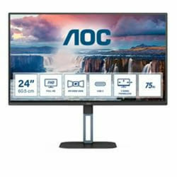 AOC V5 24V5CE/BK écran plat de PC 60,5 cm (23.8") 1920 x 1080 pixels Full HD LED Noir