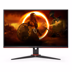 AOC G2 24G2SPAE/BK LED display 23.8" Full HD Noir, Rouge