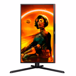 AOC G3 25G3ZM/BK écran plat de PC 24.5" Full HD Noir, Rouge - Vue supplémentaire 9