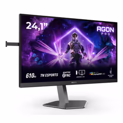 AOC G2 AG246FK6 écran plat de PC 61,2 cm (24.1") 1920 x 1080 pixels Full HD LED Noir, Gris
