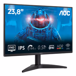 AOC B3 24B36X écran plat de PC 23.8" Full HD LED Noir - Vue supplémentaire 2