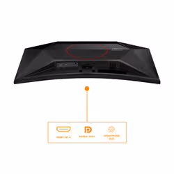 AOC 23.6 LED - C24G42E écran plat de PC 59,9 cm (23.6") 1920 x 1080 pixels Noir, Rouge - Vue supplémentaire 2